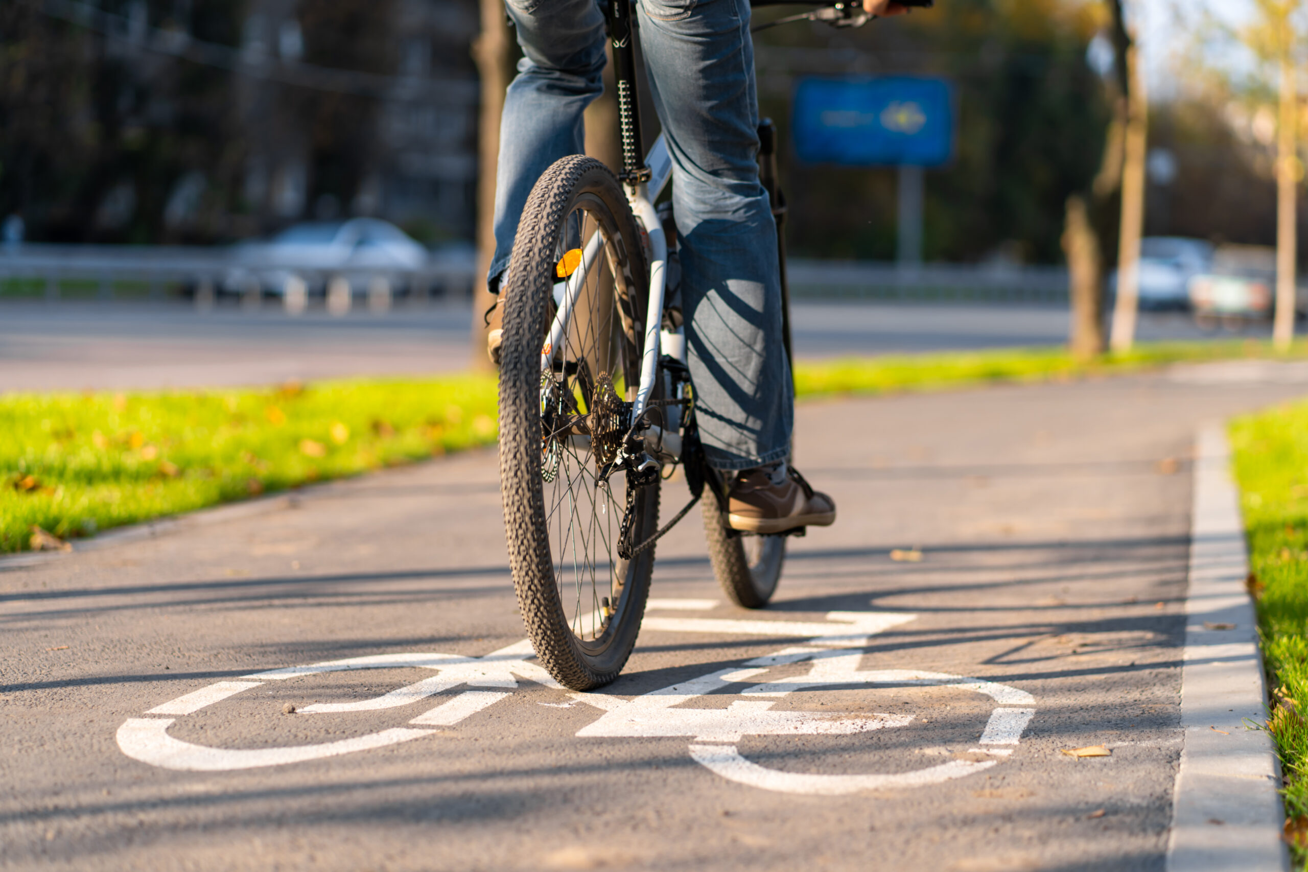 À vélo