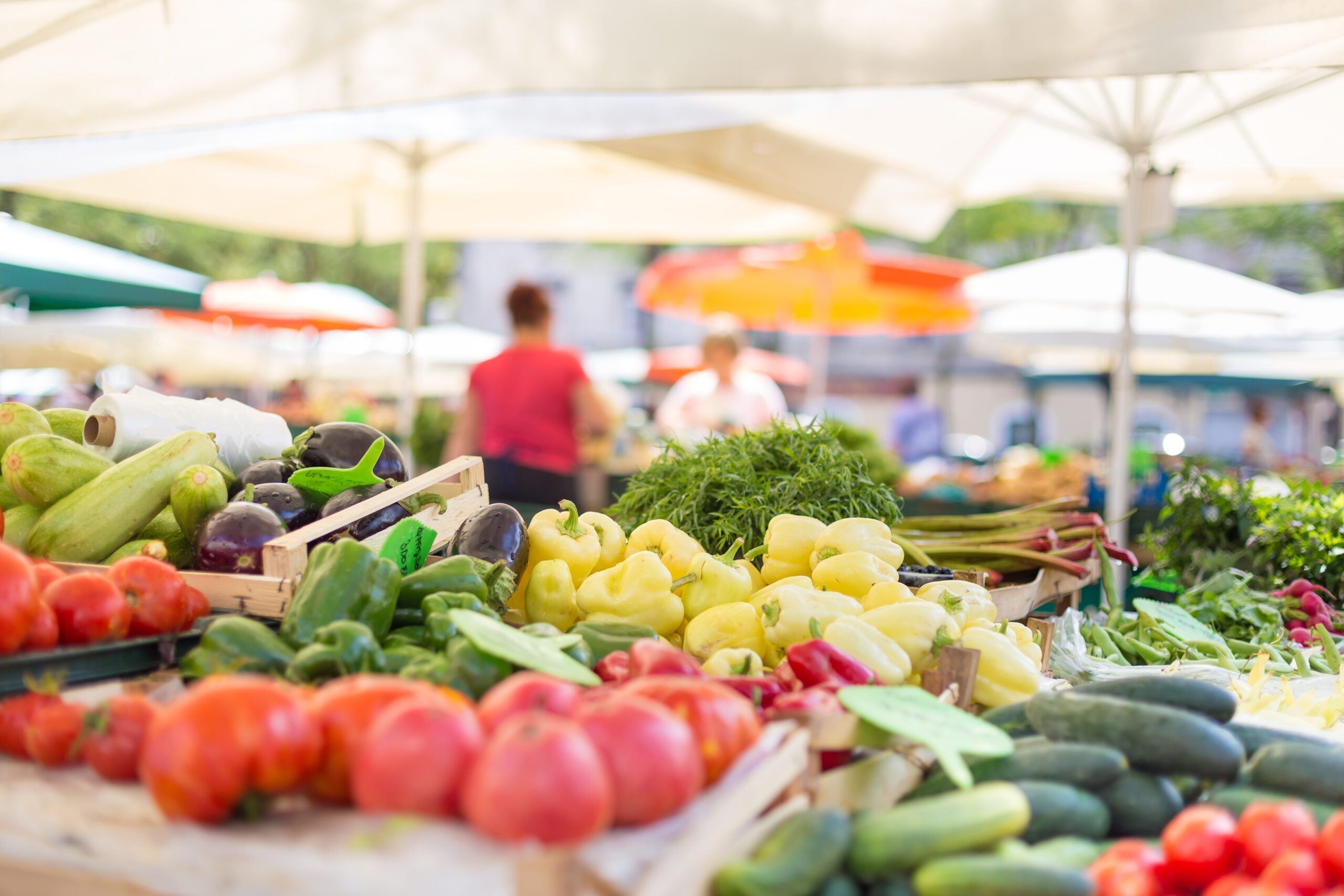 Faire son marché à Viry